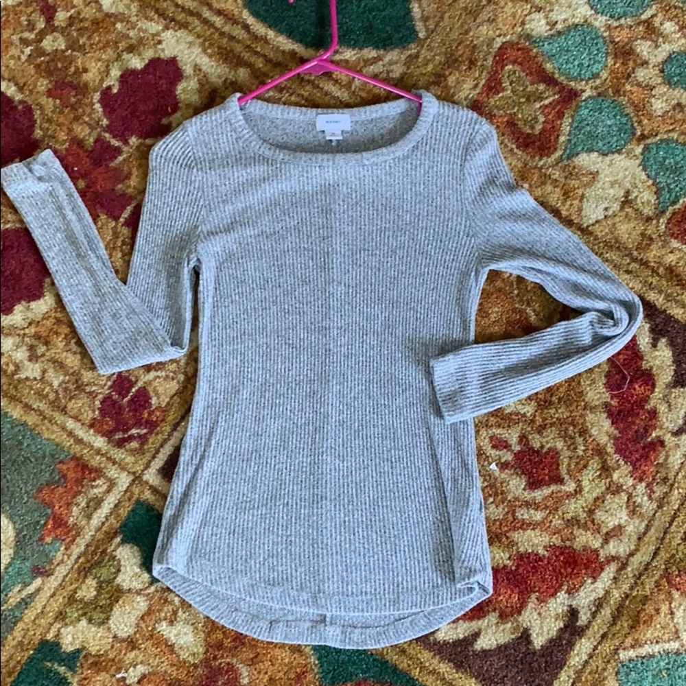 Heather Gray Sweater